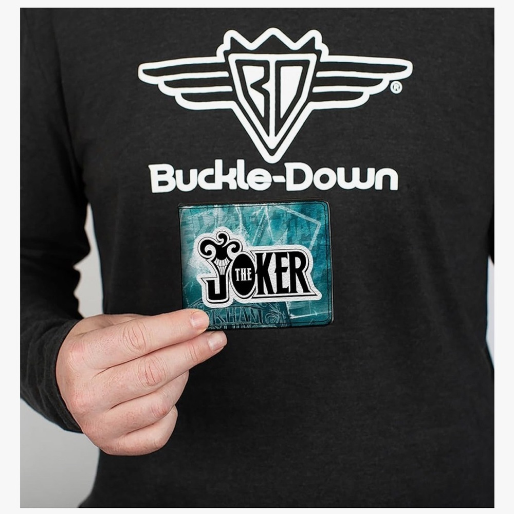 DC Comics Wallet, Bifold, The Joker Straight Jacket Pose - Picture 6 of 9